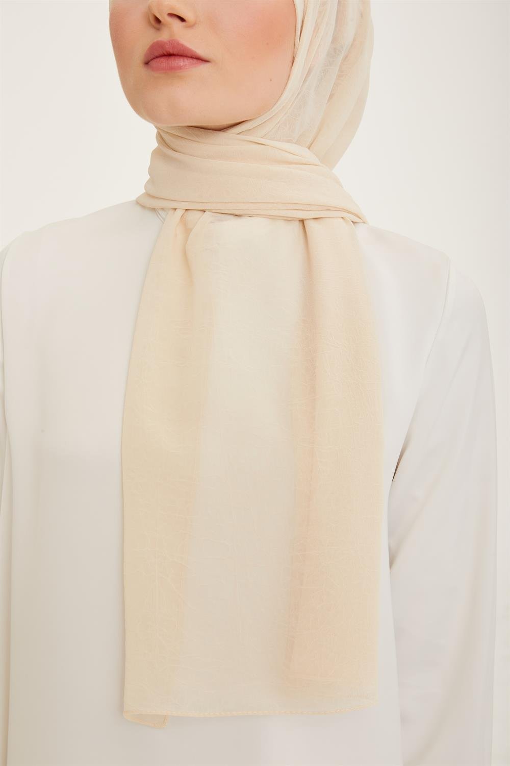 Armine Trend Krinkıl Şifon Şal - ATSKRN-17 - Renk