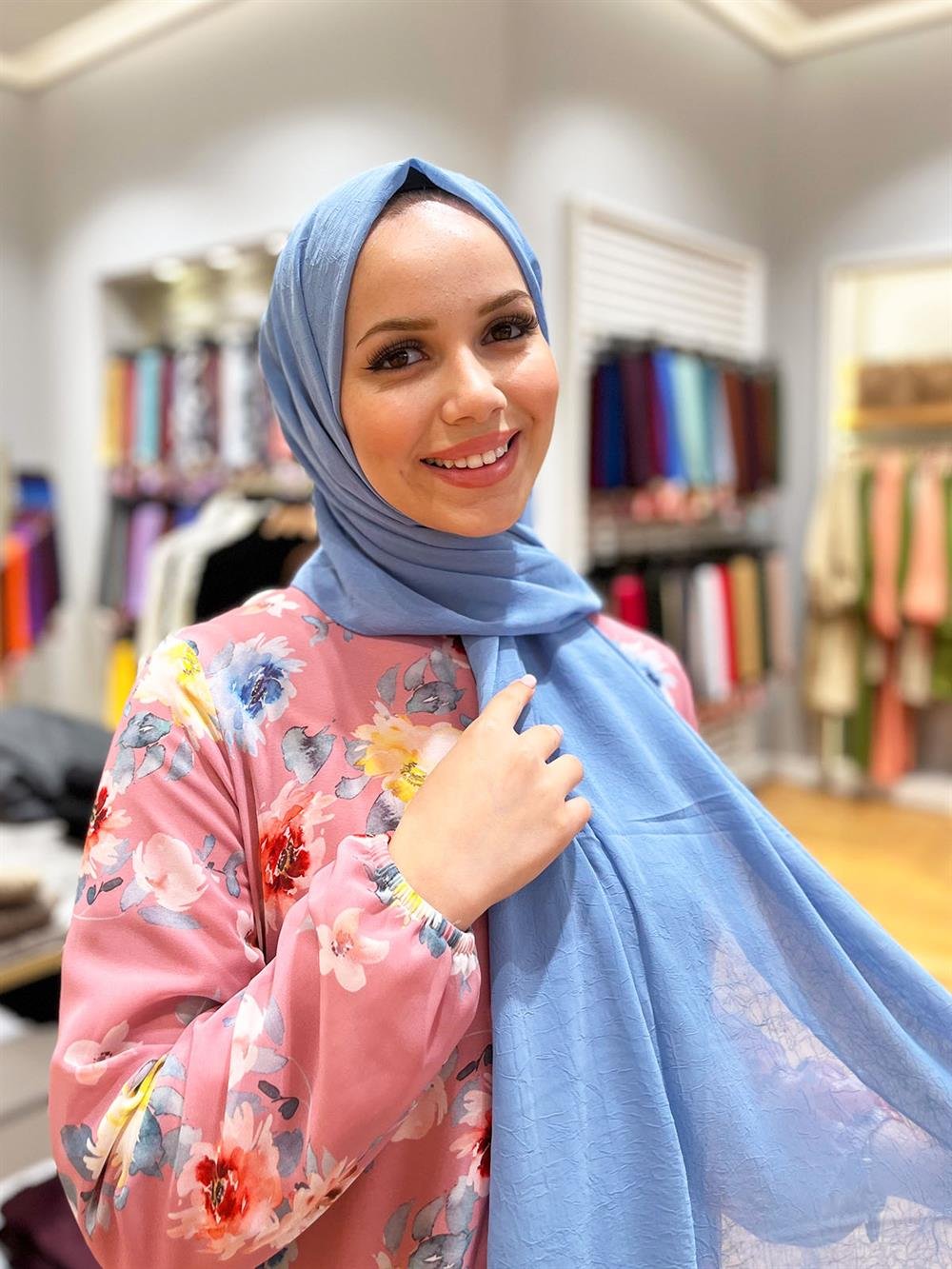 Armine Trend Krinkıl Şifon Şal - ATSKRN-26 - Renk