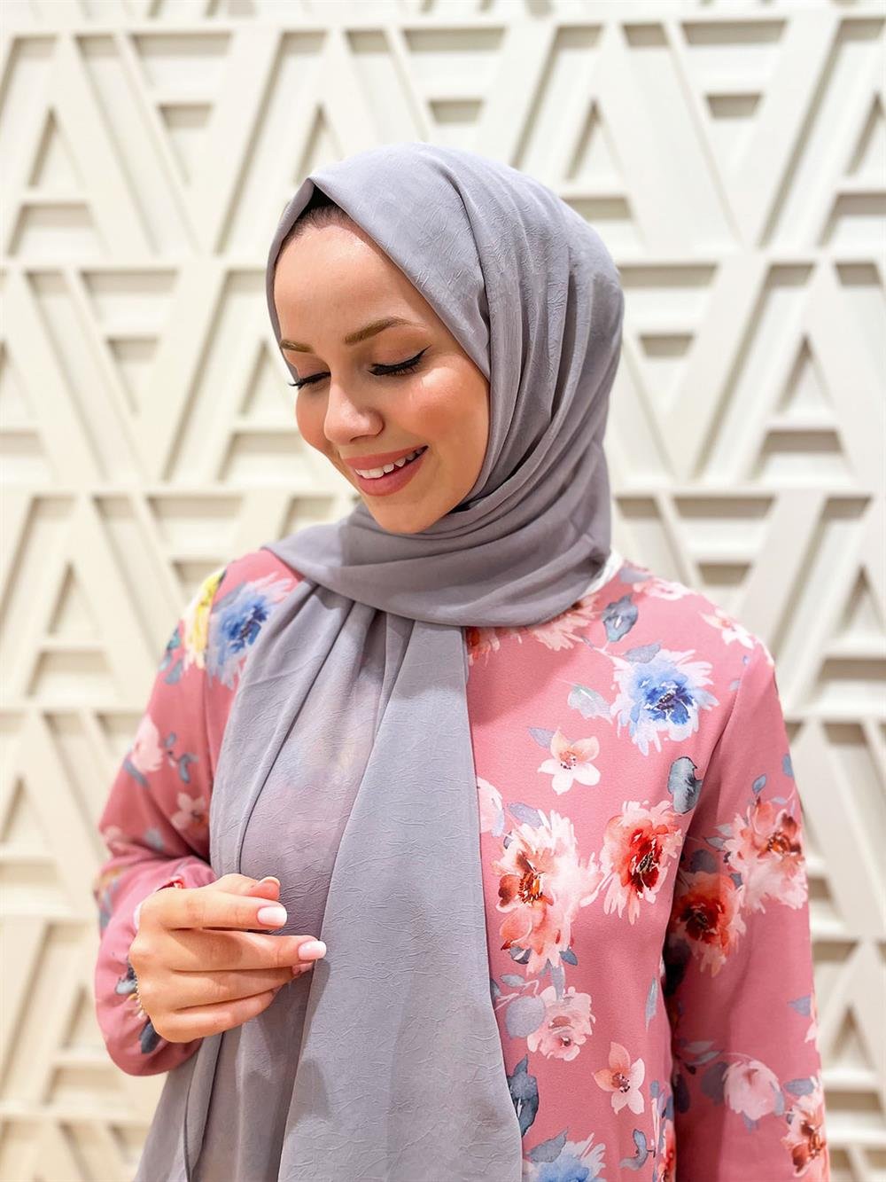 Armine Trend Krinkıl Şifon Şal - ATSKRN-10 - Renk