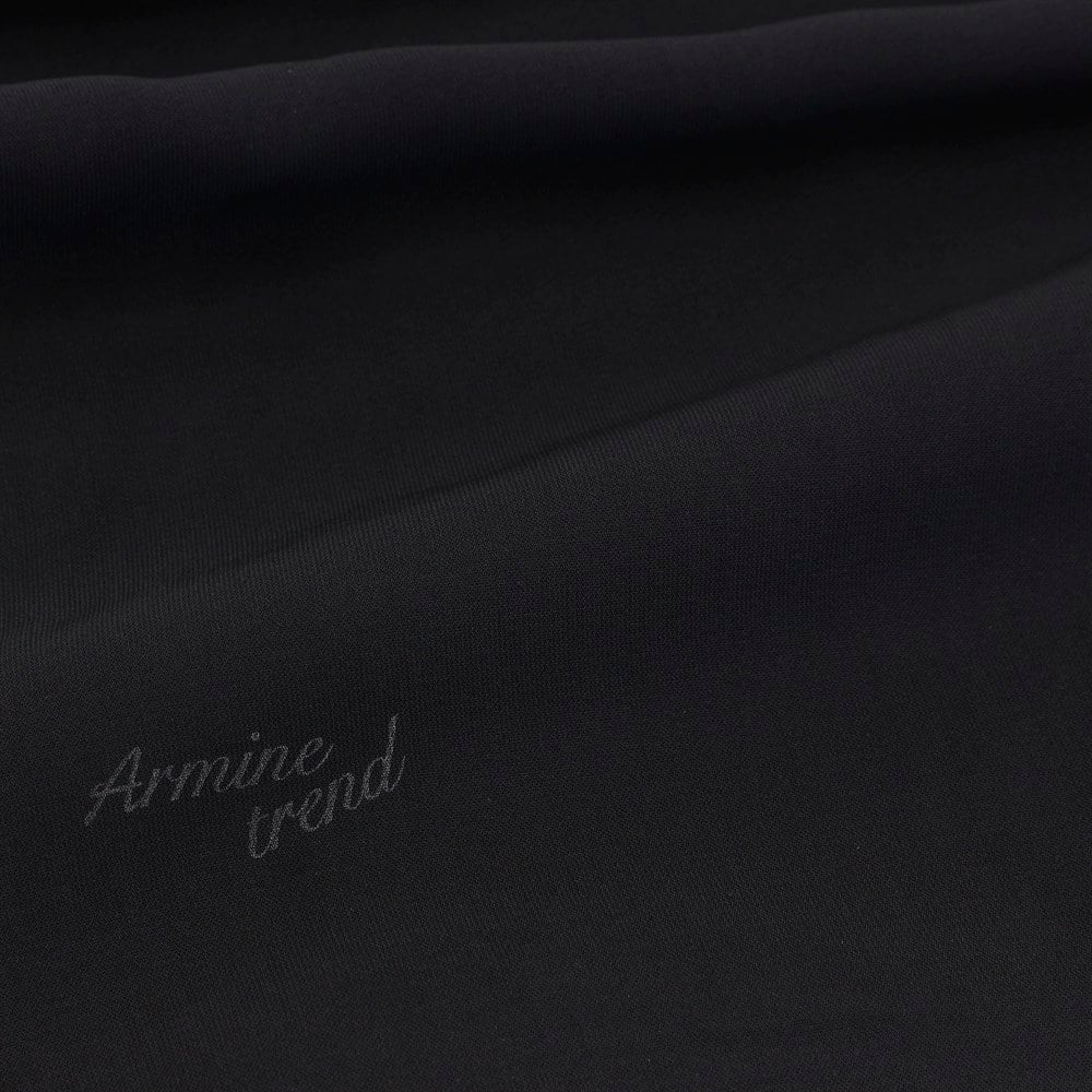 Armine Trend Medine İpeği Şal - 01 - Siyah