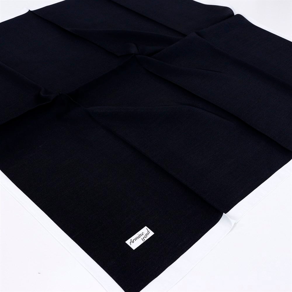 Armine Trend Modal Eşarp - 01 - Siyah