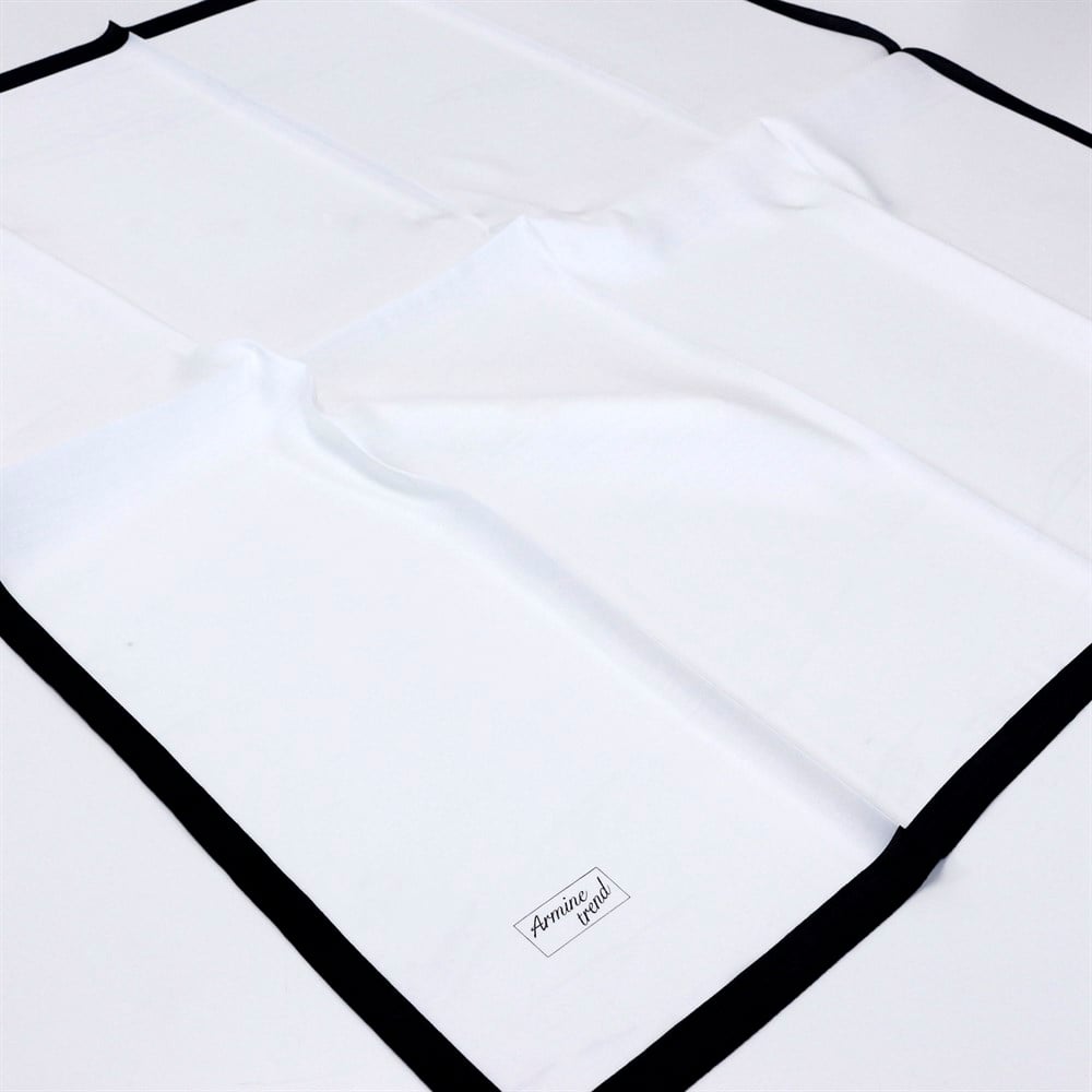 Armine Trend Modal Eşarp - 17 - Beyaz