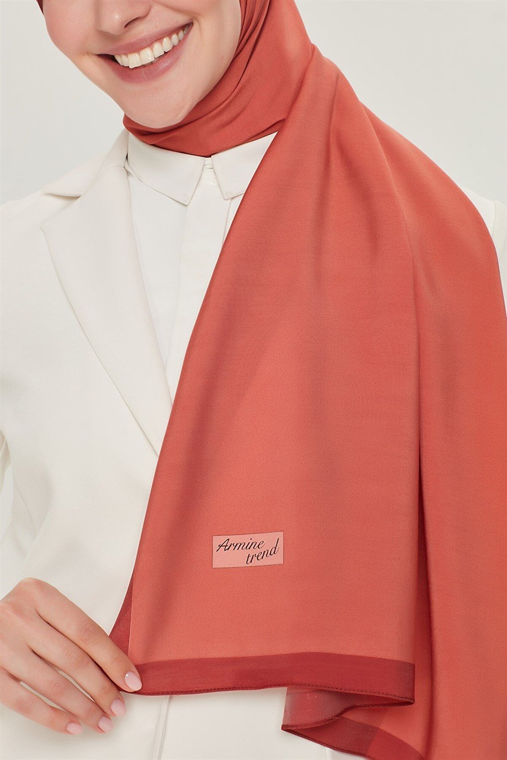 Armine Trend Modal Şal - Bakır - MD3611-22
