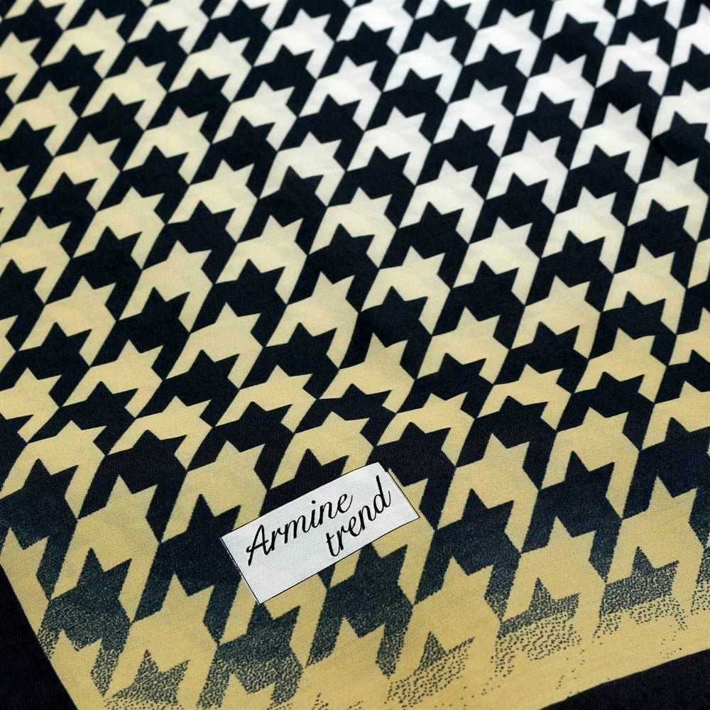 Armine Trend Modal Şal Kazayağı Desen - 2254 04