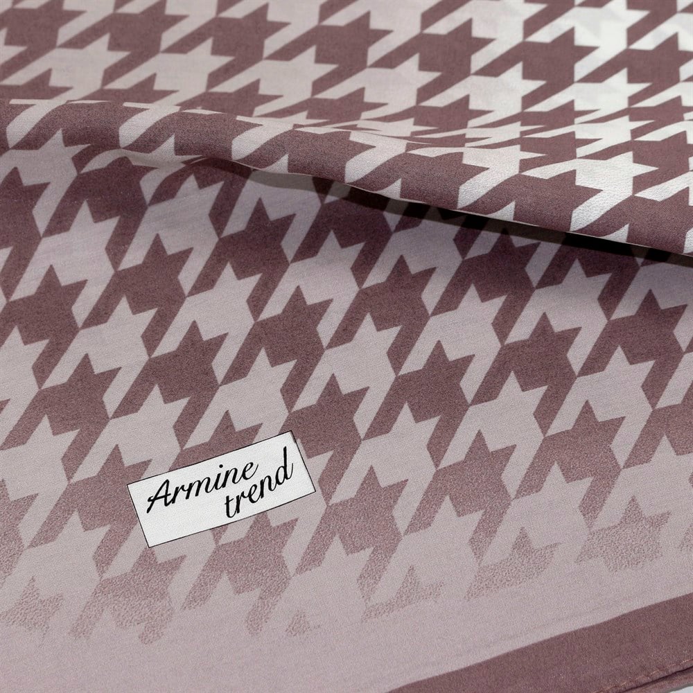 Armine Trend Modal Şal - Kazayağı - Vizon - MD2254-24
