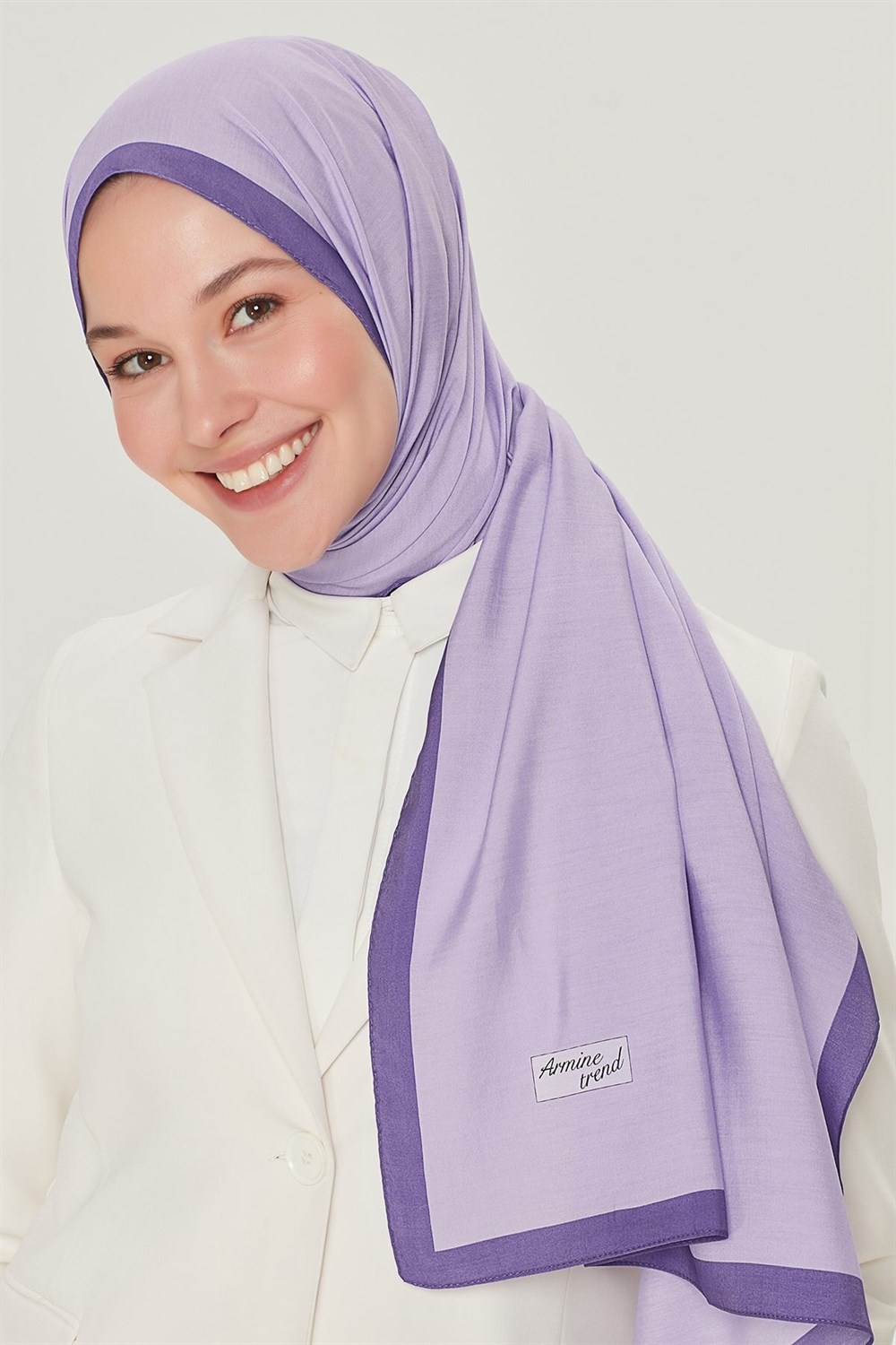 Armine Trend Modal Şal - Lila - MD3611-26