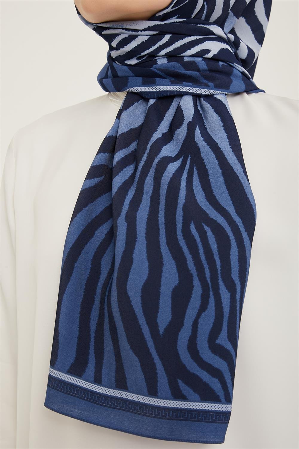 Armine Trend Modal Şal - Zebra Desen - 5747-08