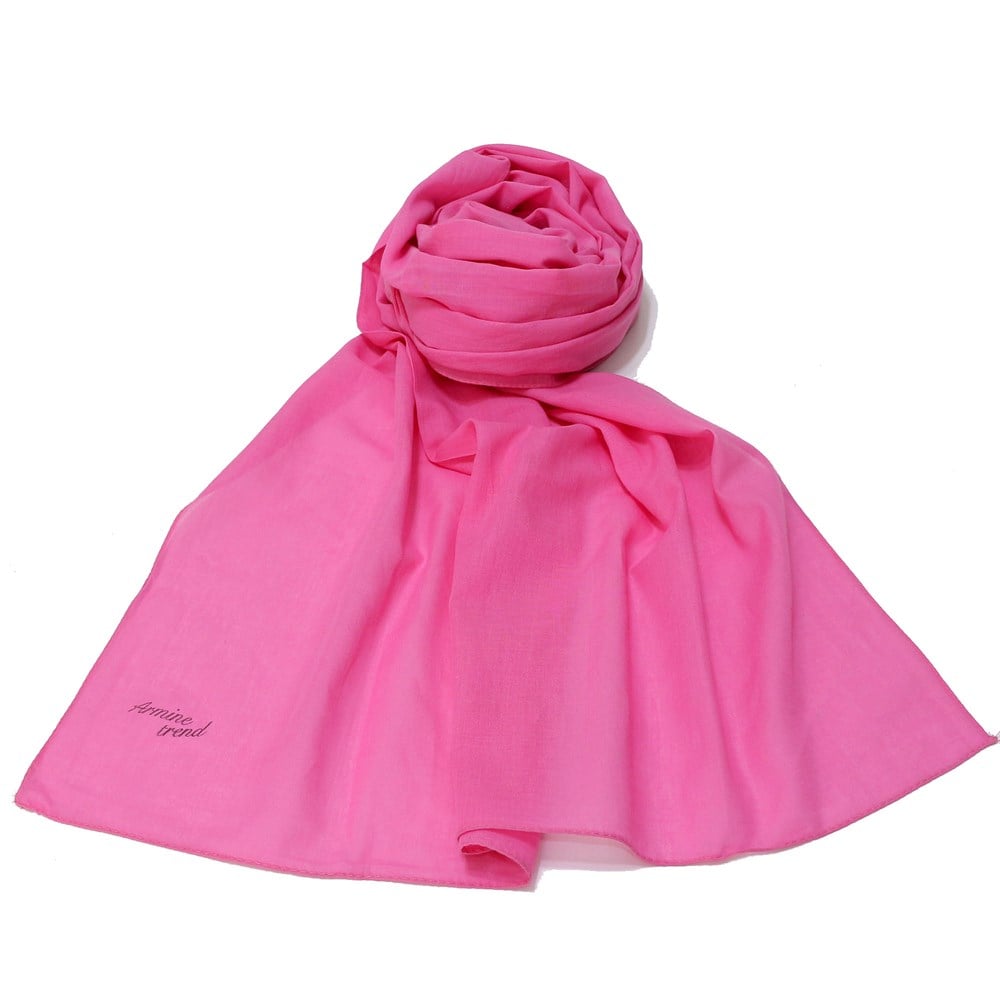 Armine Trend Pamuk Şal - Fuşya