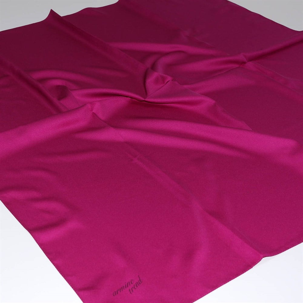 Armine Trend Rayon Poly. Düz Renk Eşarp - 514 ŞURABİ - Tivil