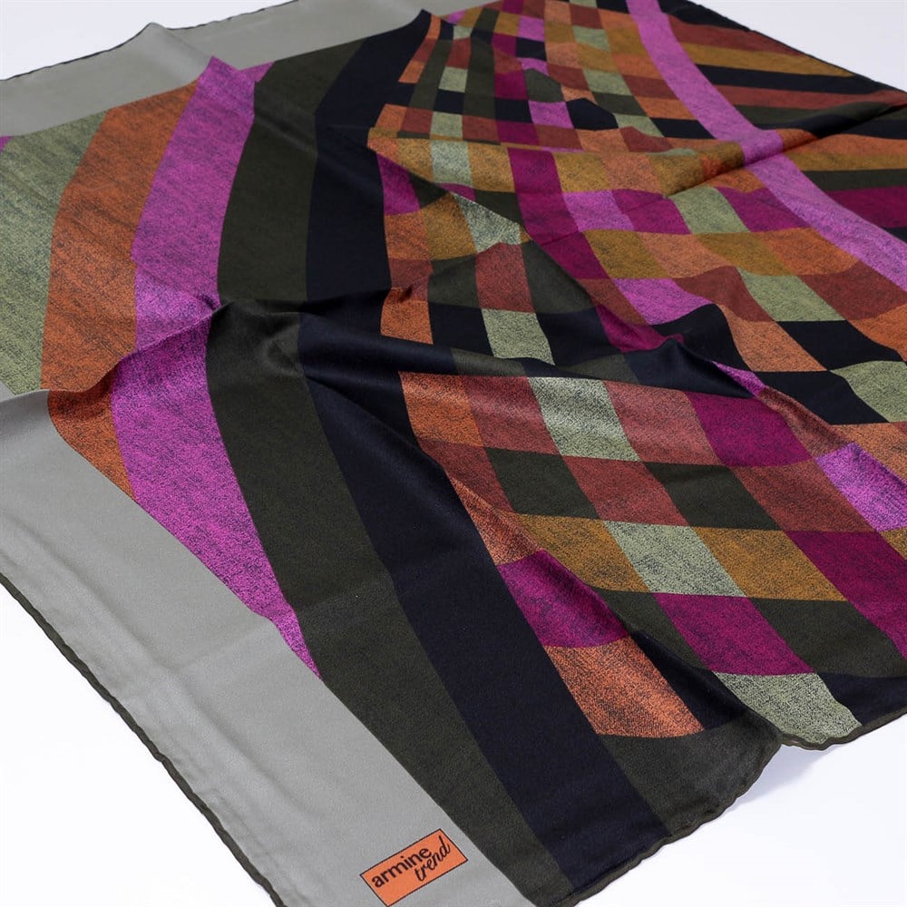 Armine Trend Rayon Poly. Eşarp - 11414P 12 - Tivil