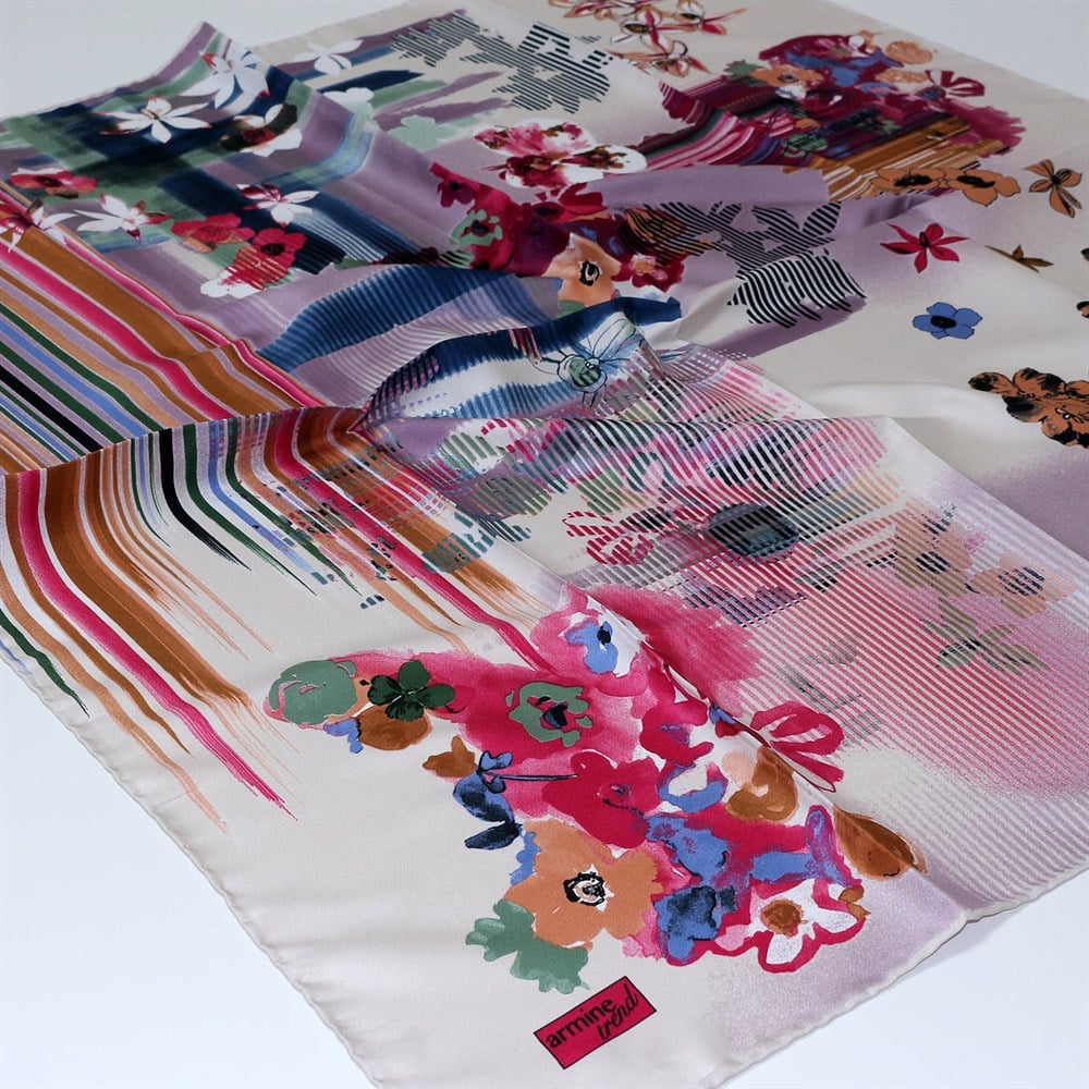 Armine Trend Rayon Poly. Eşarp - 12107P 15 - Tivil