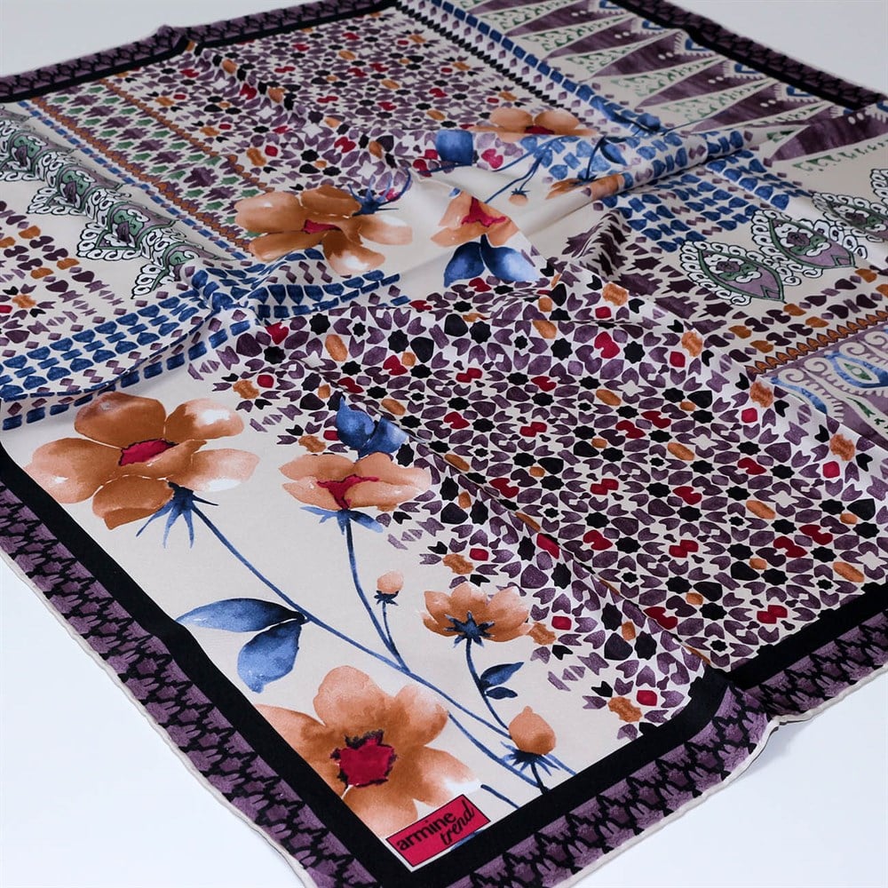 Armine Trend Rayon Poly. Eşarp - 12108P 15 - Tivil