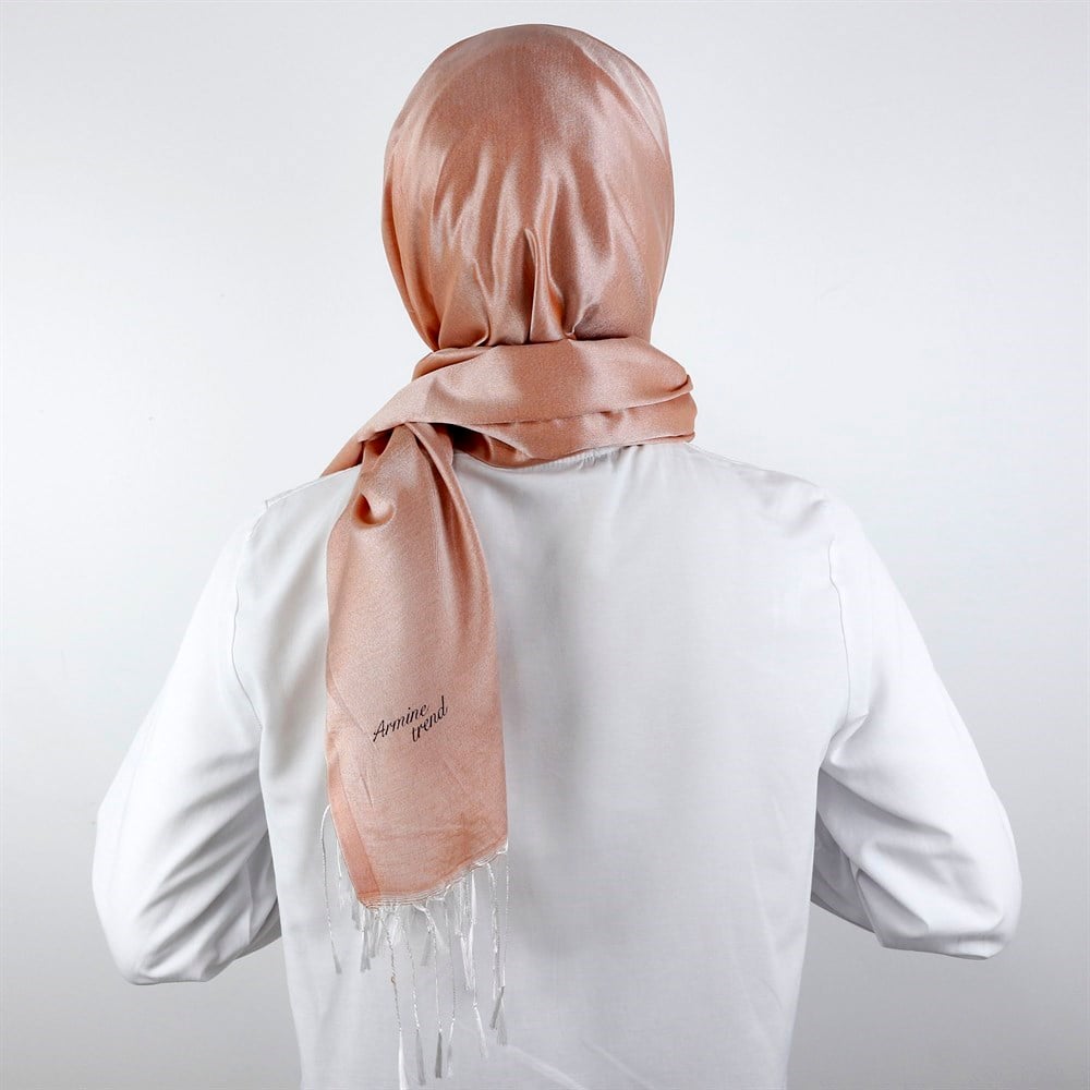 Armine Trend Silk Touch Şal  - 15 - Pembe