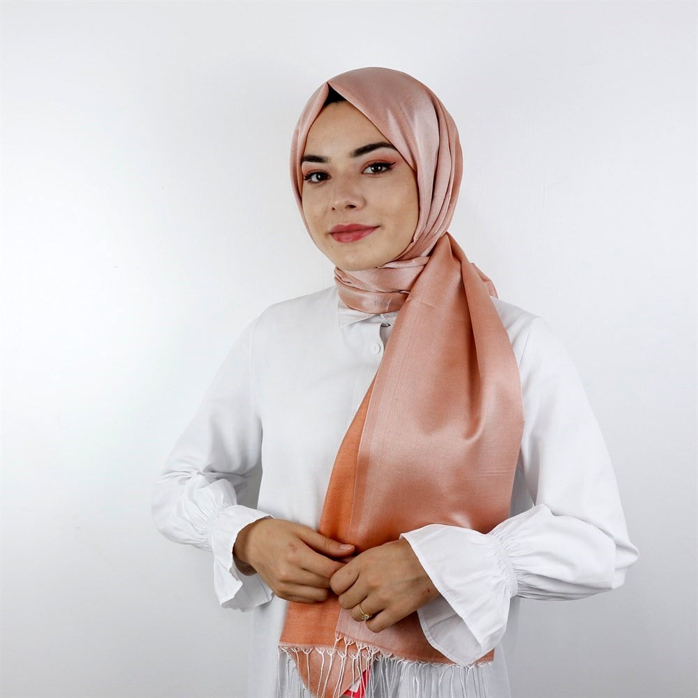 Armine Trend Silk Touch Şal  - 15 - Pembe