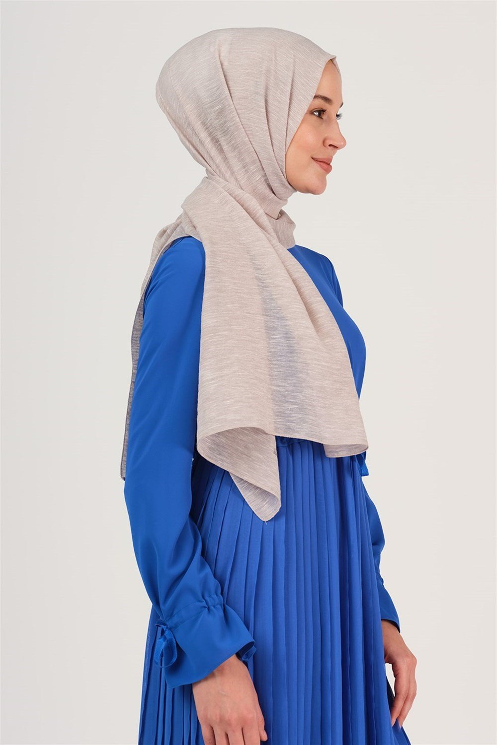 Armine Trend Simli Buse Şal  - K.Gri - K.Gri