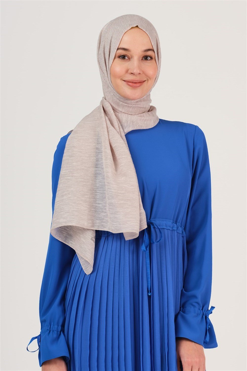 Armine Trend Simli Buse Şal  - K.Gri - K.Gri