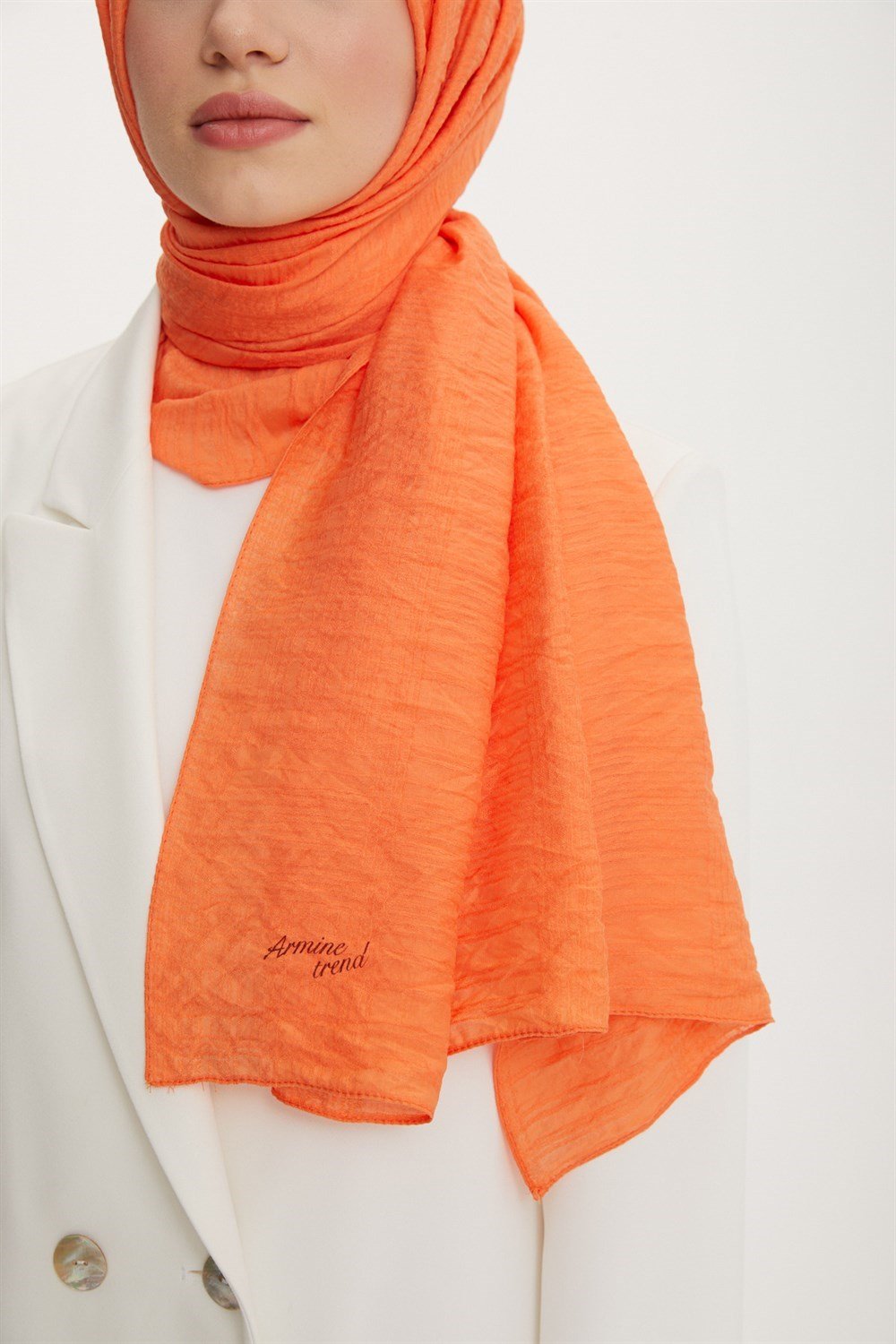 Armine Trend Star Şal - 3'lü Set - Sarı, Yeşil, Turuncu - ATSSTR-562-563-564