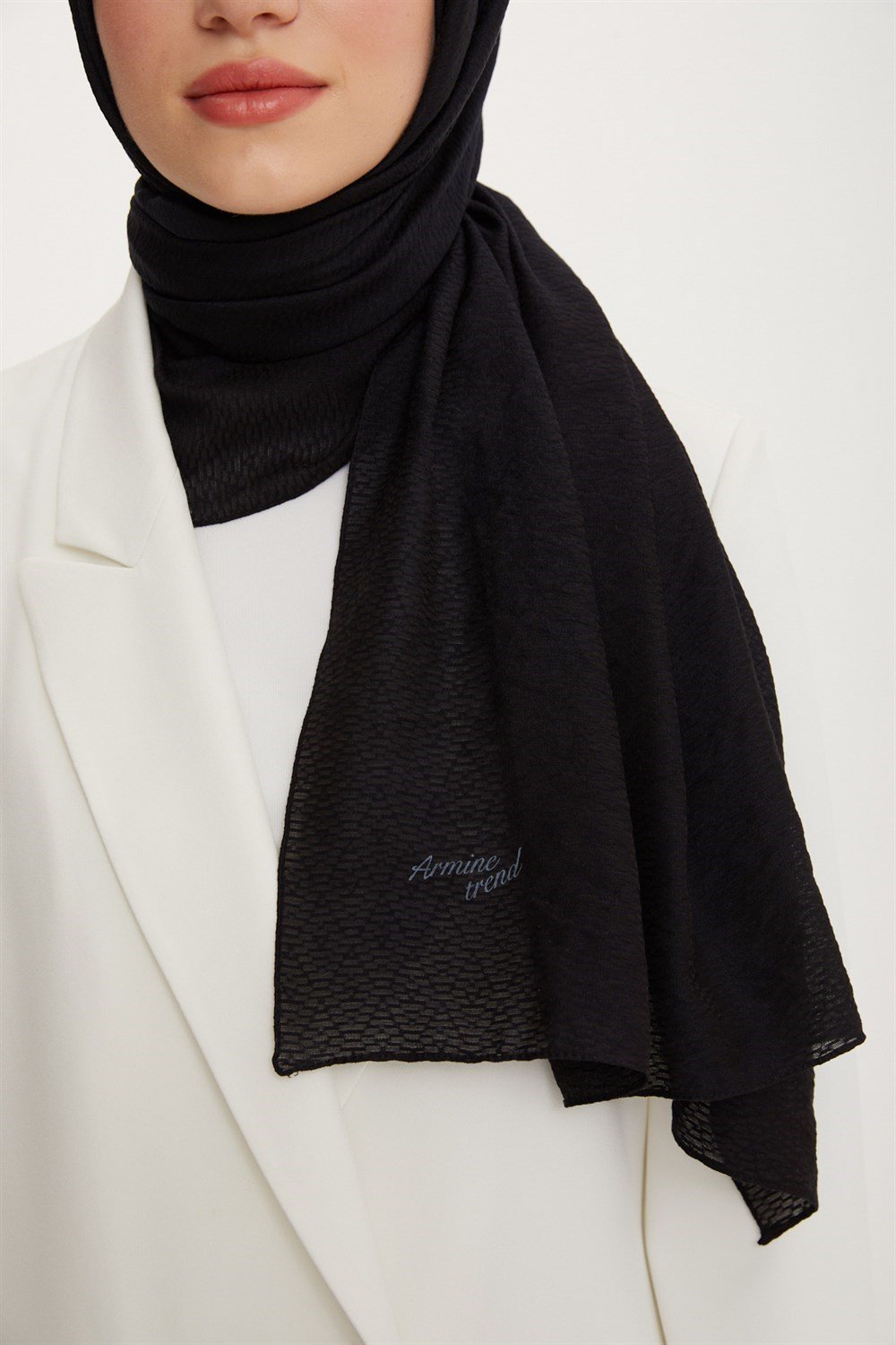 Armine Trend Star Şal - 3'lü Set - Siyah, Kahve - ATSSTR-545-560-572