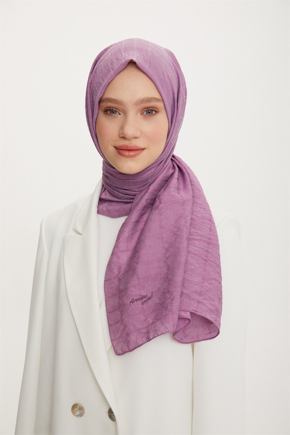 Armine Trend Star Şal - 3'lü Set - Yeşil, Mor, Mavi - ATSSTR-542-544-561