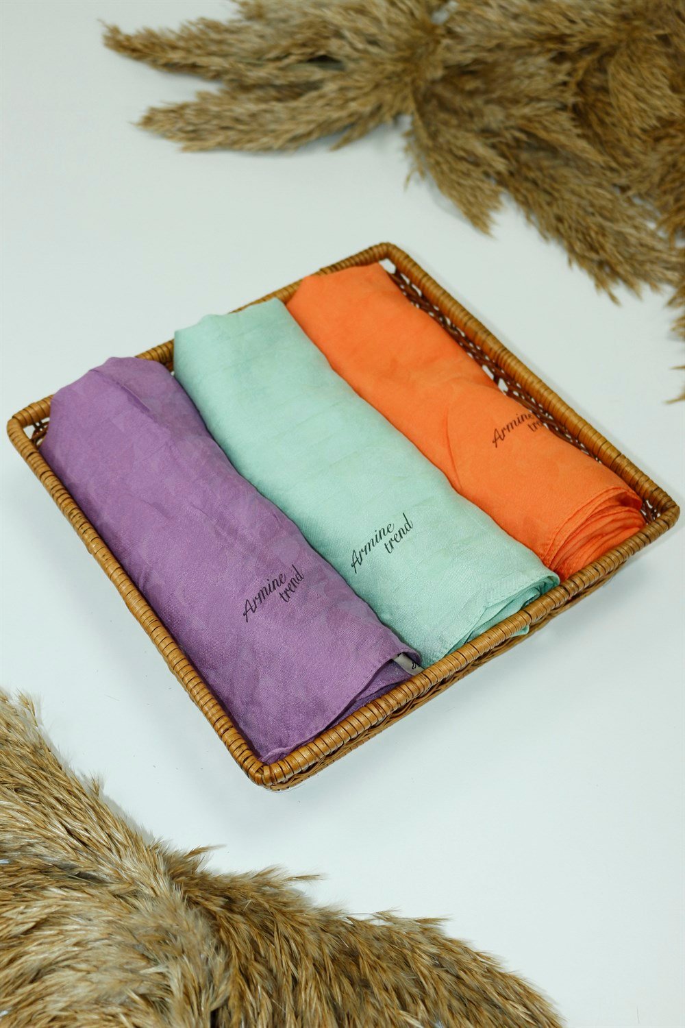 Armine Trend Vega Şal - Modal Kumaş - ATSVG-548-563-564 - 3'lü Set - Yılın Modası