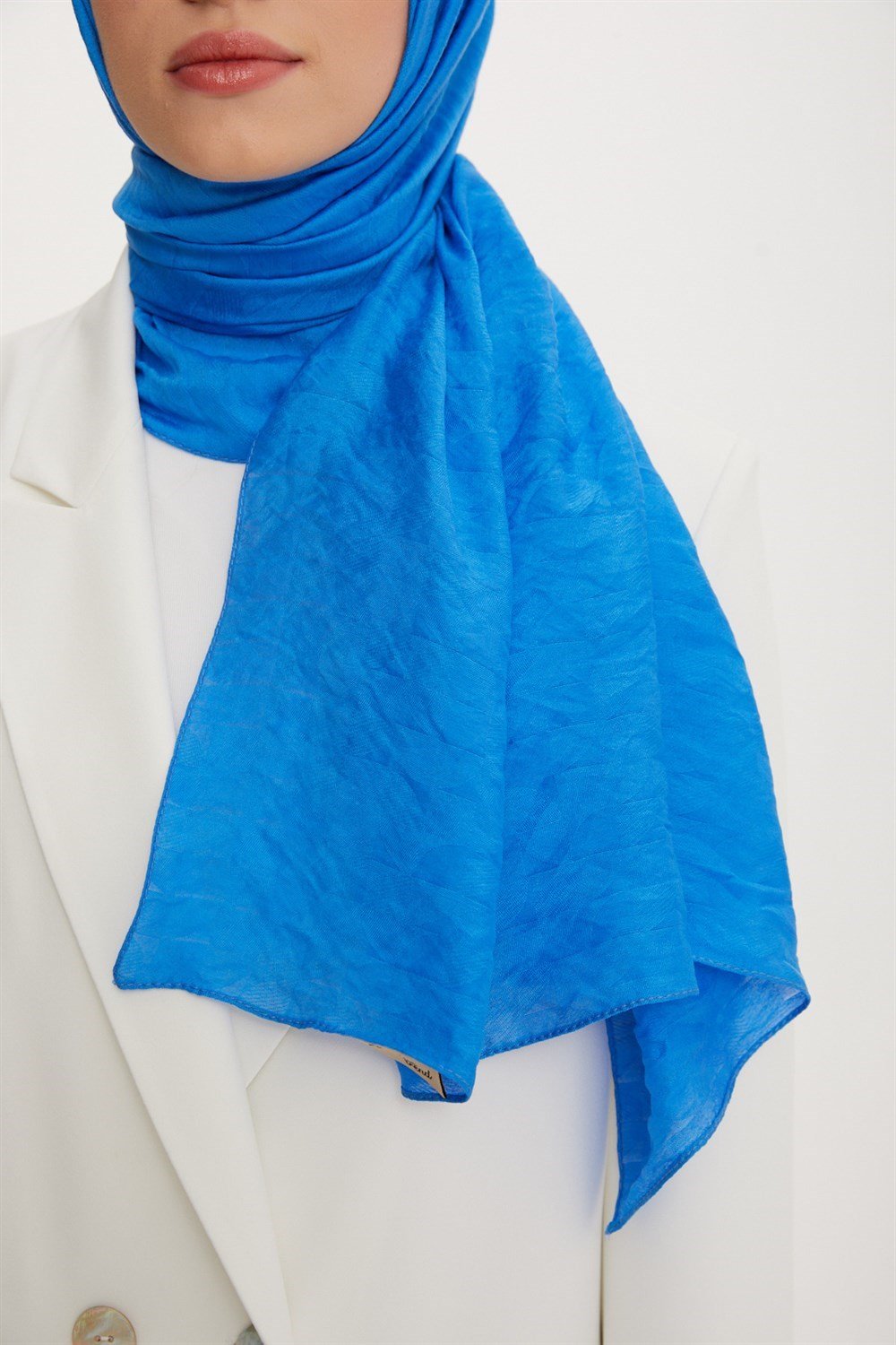 Armine Trend Vega Şal - Modal Kumaş - ATSVG-561-570-572 - 3'lü Set - Mavi Tonları