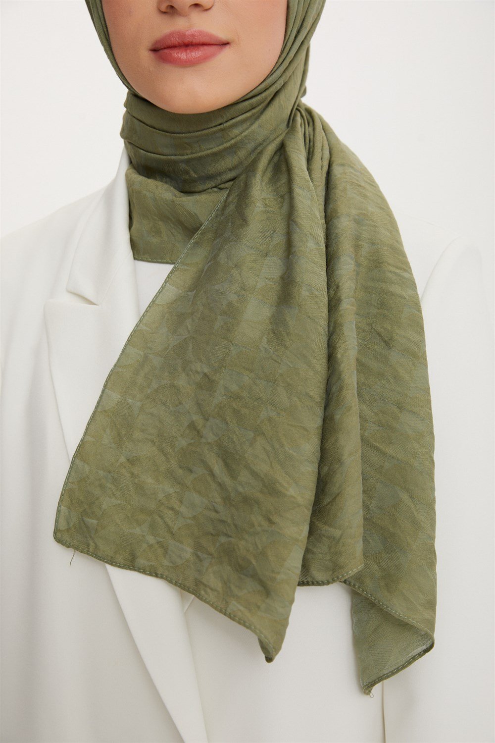 Armine Trend Vega Şal - Modal Kumaş - ATSVG-542 - Yeşil