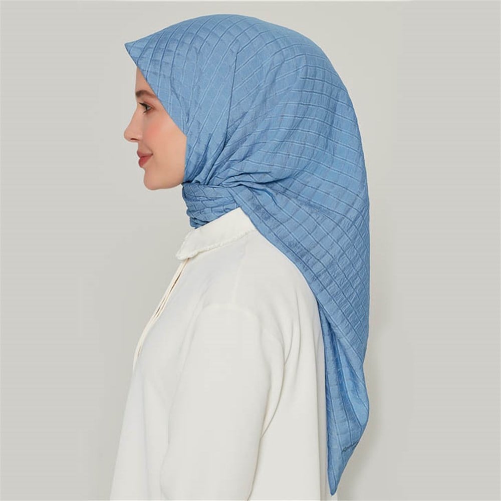 Armine Trend Yok Eşarp - Bebe Mavi
