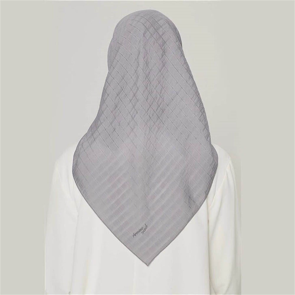 Armine Trend Yok Eşarp - Gri