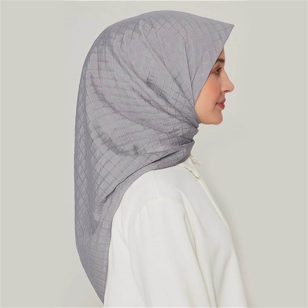 Armine Trend Yok Eşarp - Gri