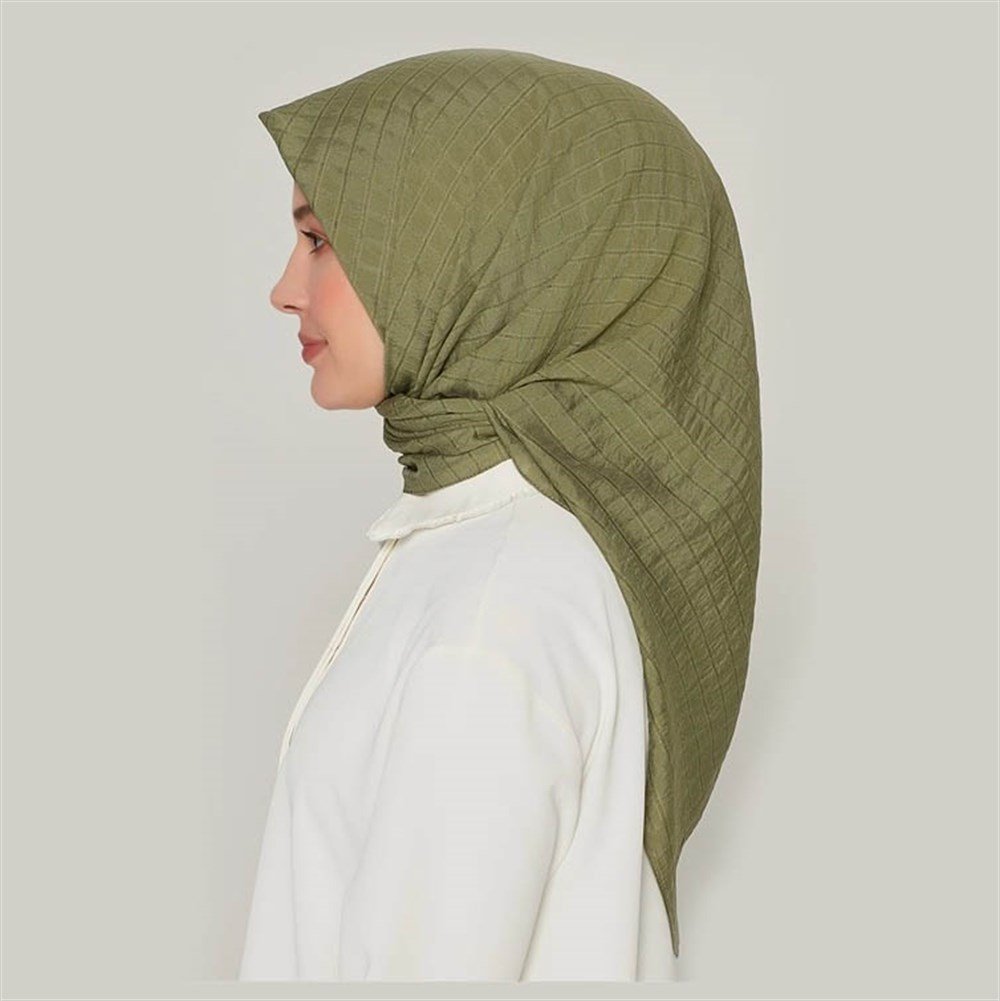 Armine Trend Yok Eşarp - Haki