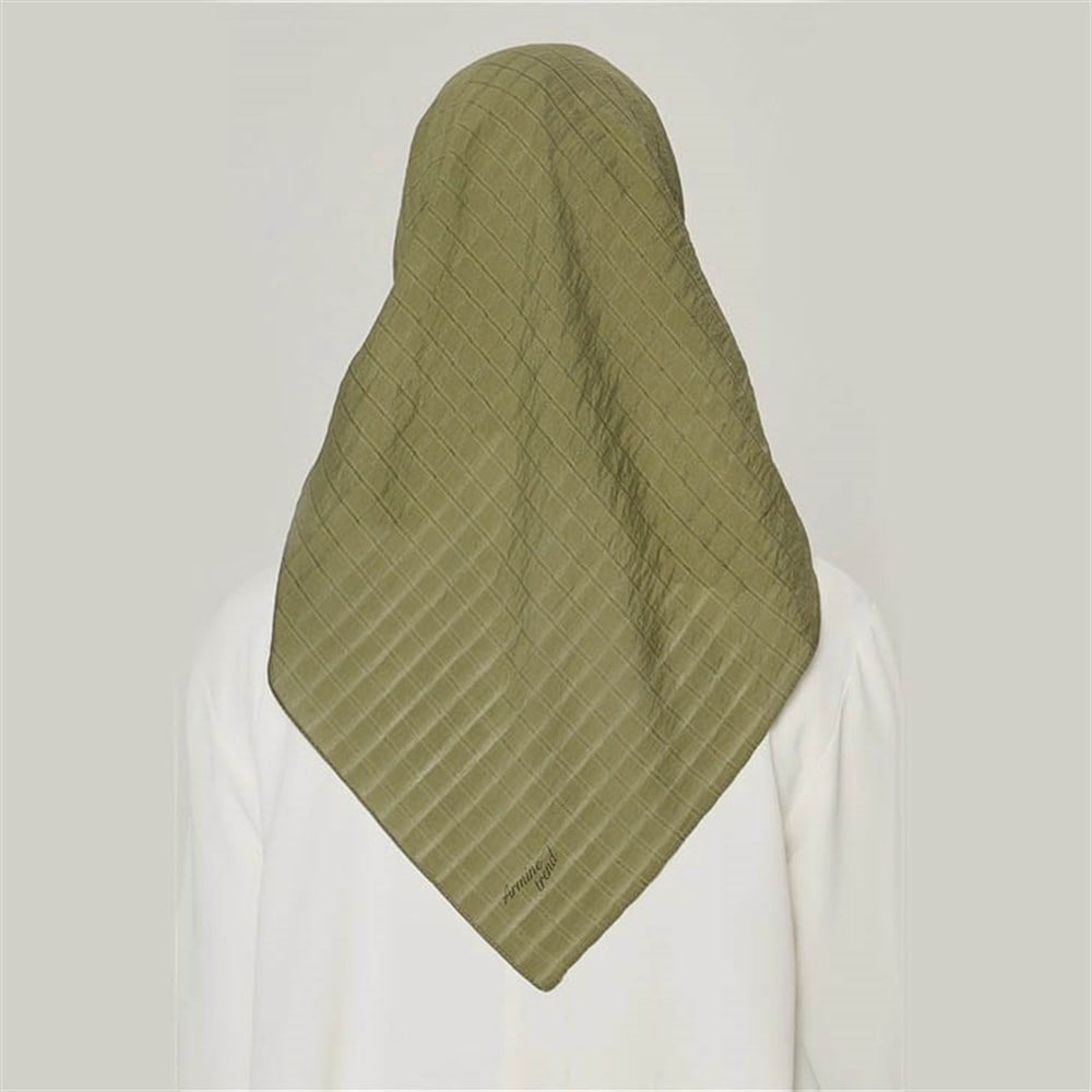 Armine Trend Yok Eşarp - Haki