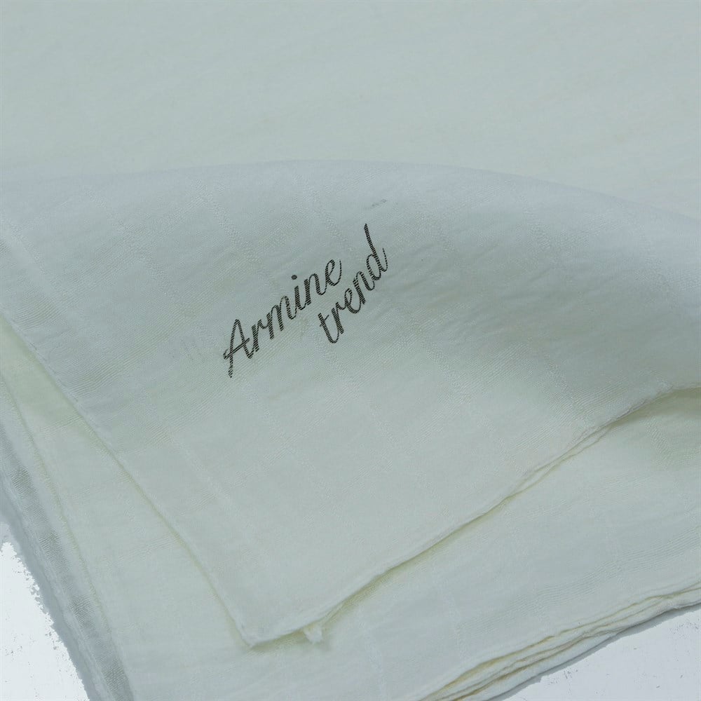 Armine Trend Yok Eşarp - Kırık Beyaz