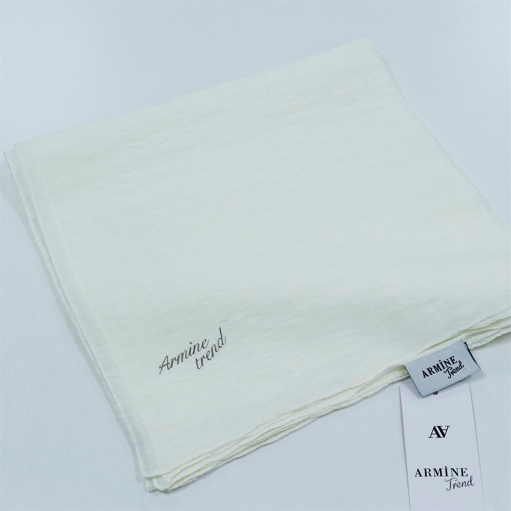 Armine Trend Yok Eşarp - Kırık Beyaz