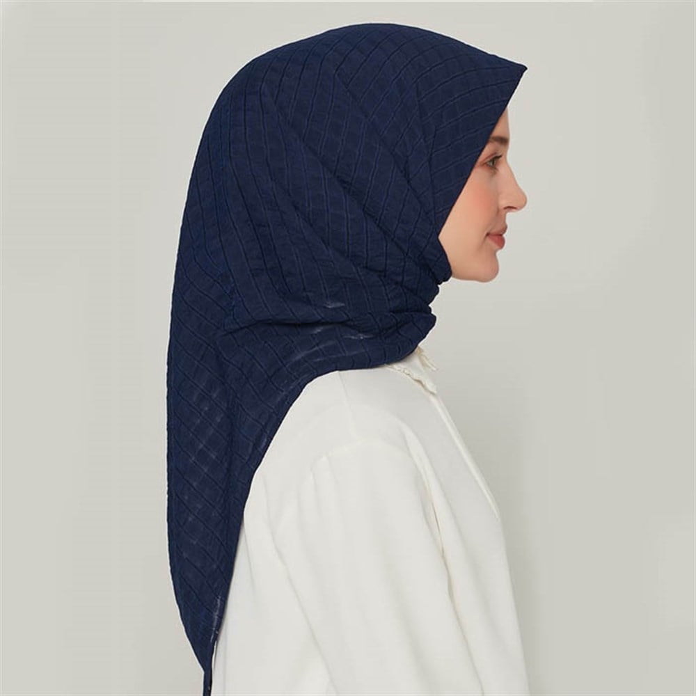 Armine Trend Yok Eşarp - Lacivert