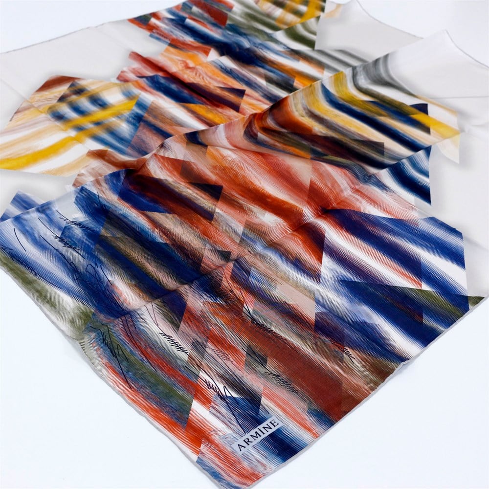 Armine Yaz Serinliği, İnce İpek Eşarp - 8339DH-81