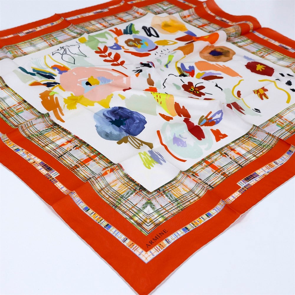 Armine Yaz Serinliği, İnce İpek Eşarp - 8300DH-36