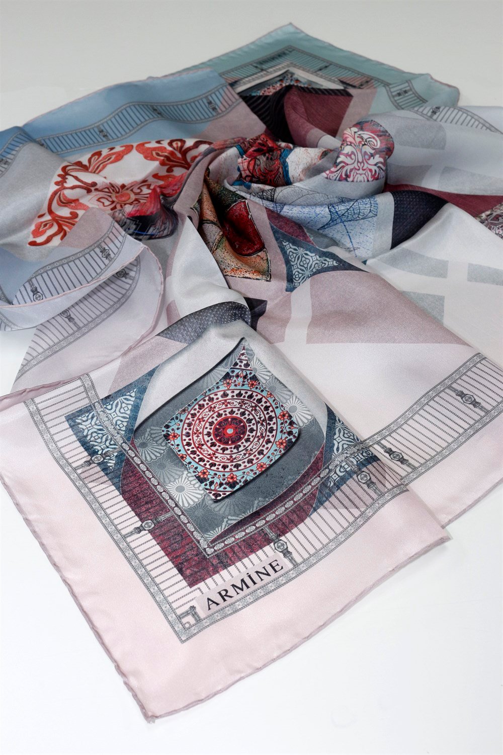 Armine Yaz Serinliği, İnce İpek Eşarp - 8312DH-83