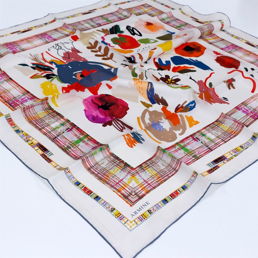 Armine Yaz Serinliği, İnce İpek Eşarp - 8300DH-02