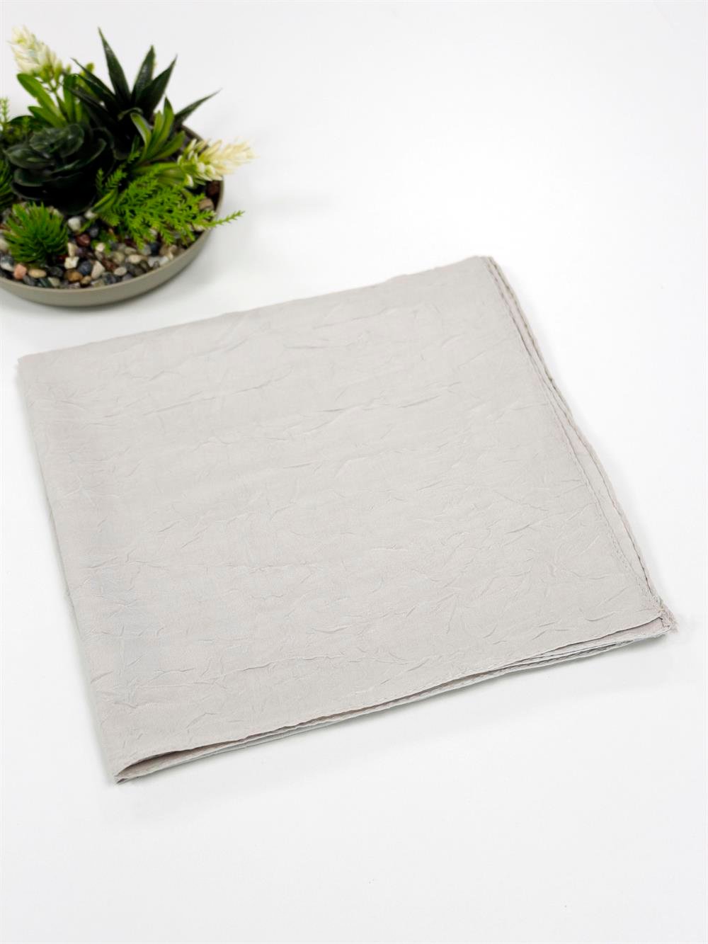 Bambu Kraş Eşarp - SEBKE33 - Taş Rengi