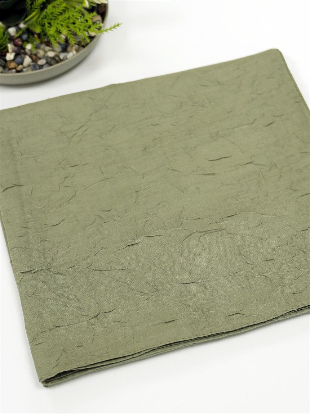 Bambu Kraş Eşarp - SEBKE55 - Açık Yeşil