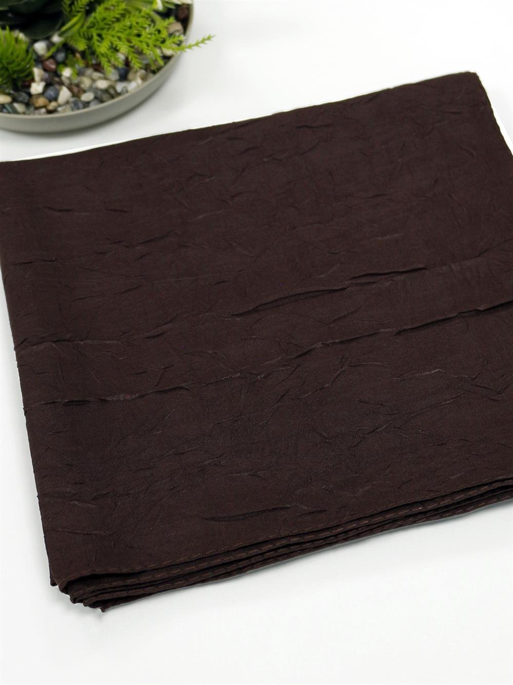 Bambu Kraş Eşarp - SEBKE66 - Çikolata Kahve