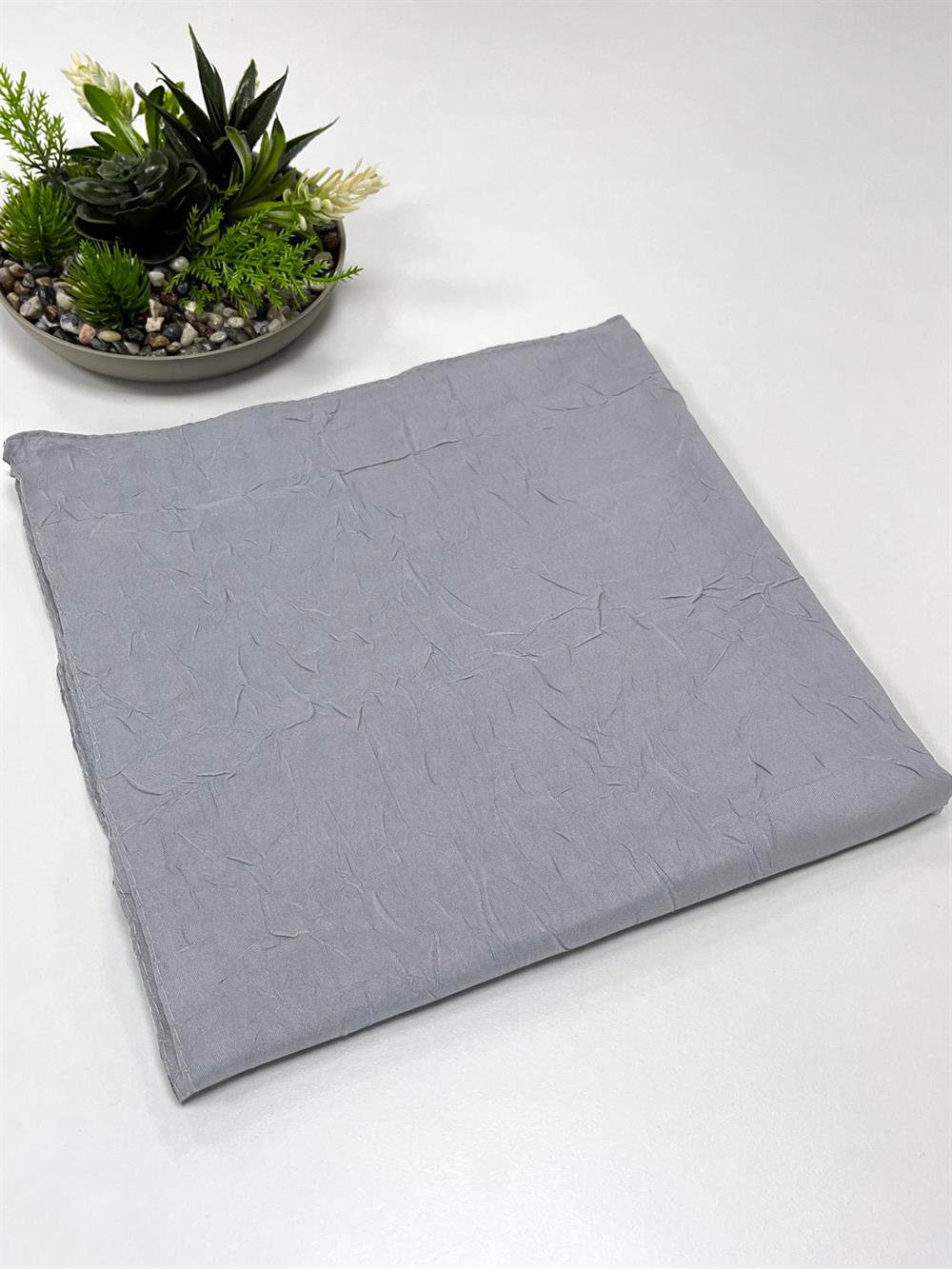 Bambu Kraş Eşarp - SEBKE71 - Gri