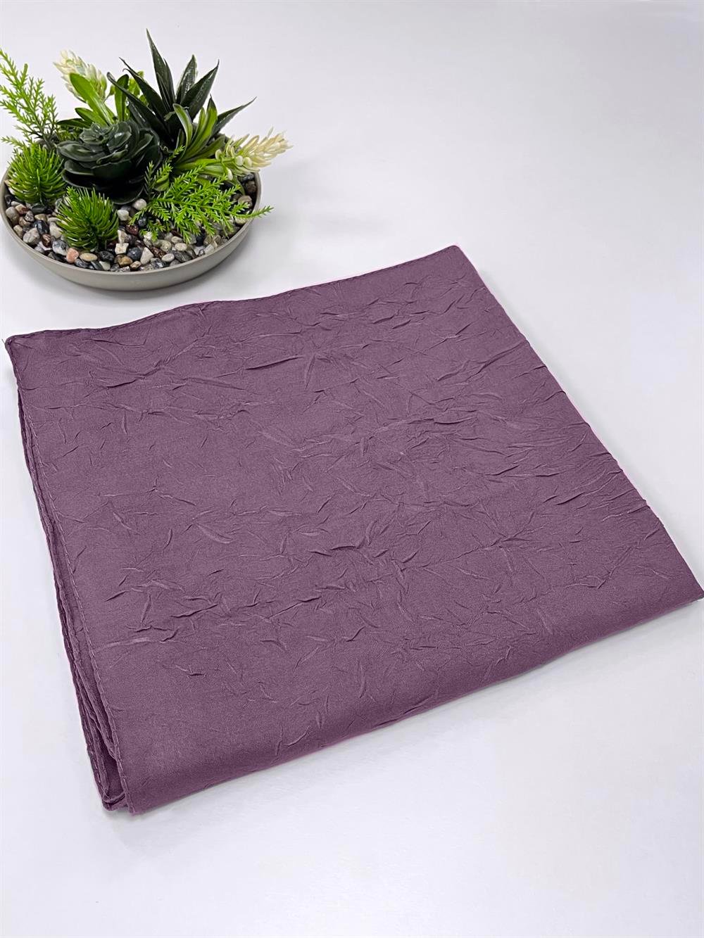 Bambu Kraş Eşarp - SEBKE93 - Eflatun