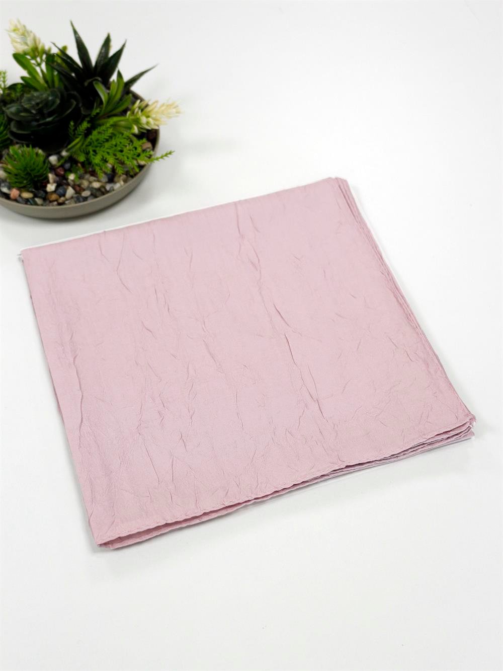 Bambu Kraş Eşarp - SEBKE94 - Açık Pembe