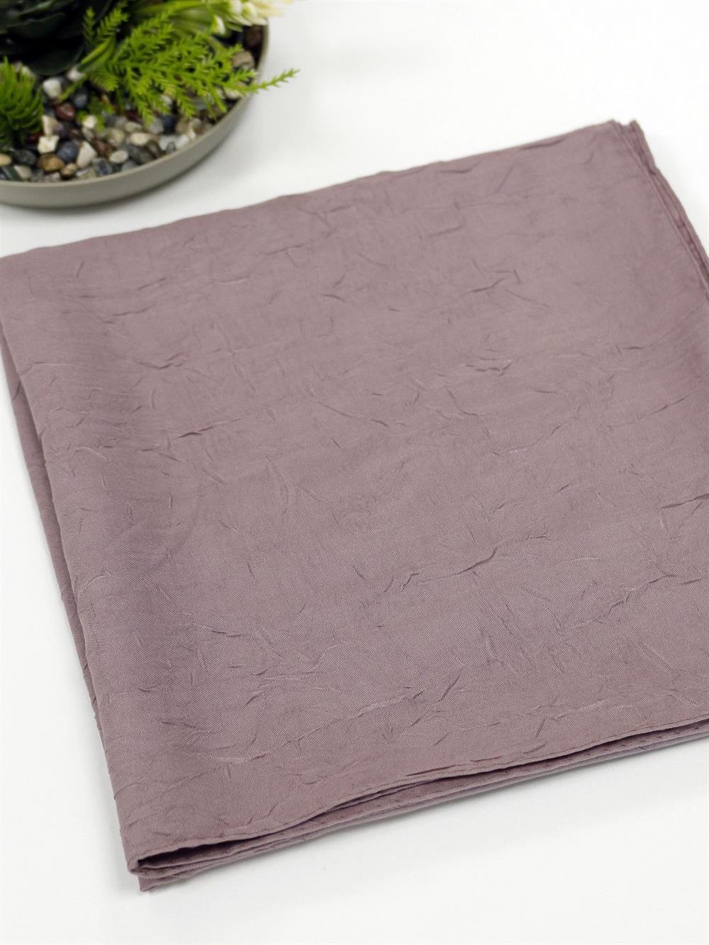 Bambu Kraş Eşarp - SEBKE96 - Gül Kurusu