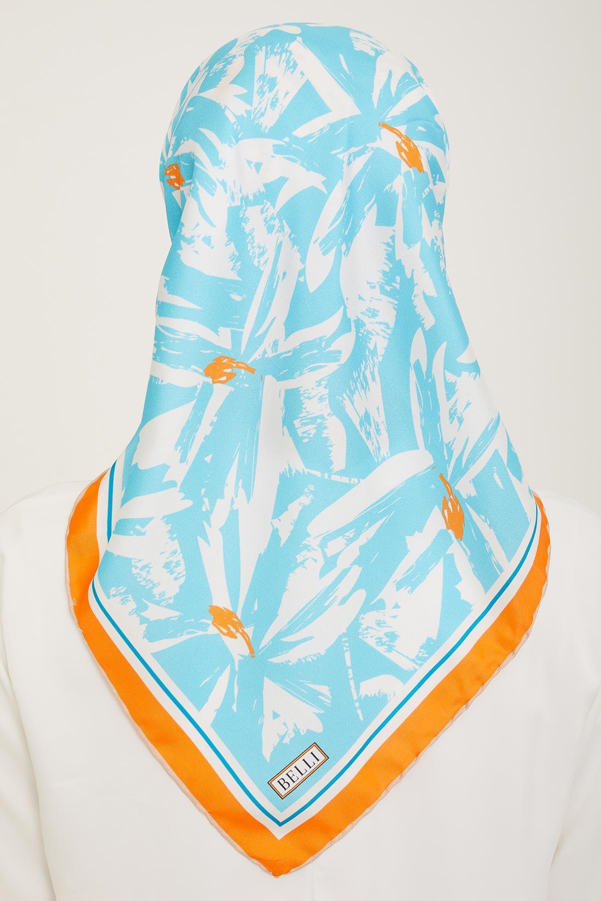 Belli İpek Eşarp 2024 İlkbahar-Yaz - 4014D-36 - Tivil