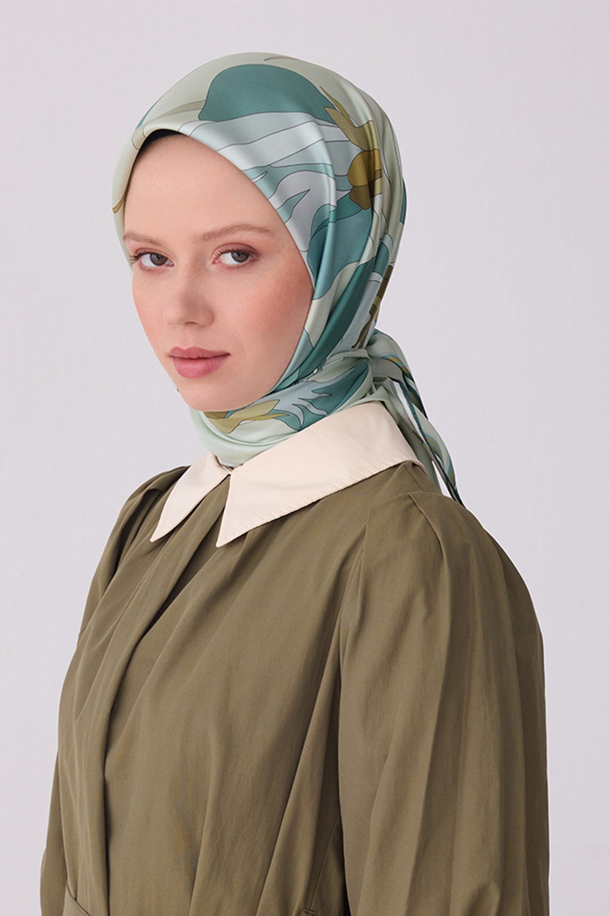 Belli İpek Eşarp - 4303D-03 - Tivil