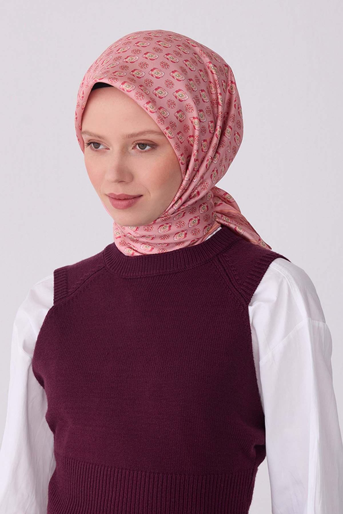 Belli İpek Eşarp - 4308D-03 - Tivil