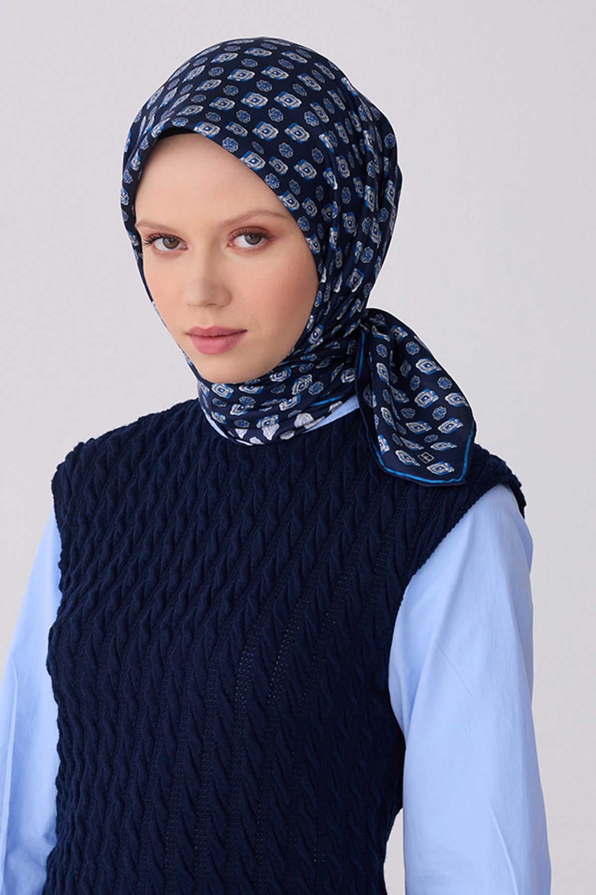 Belli İpek Eşarp - 4308D-04 - Tivil