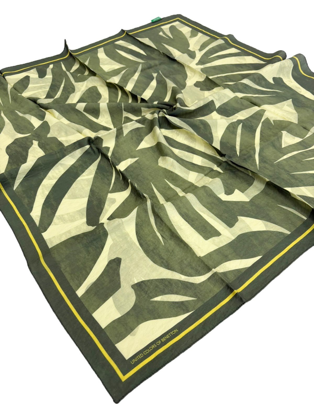 Benetton Viskon Eşarp - Siena - 1039-020 - Haki